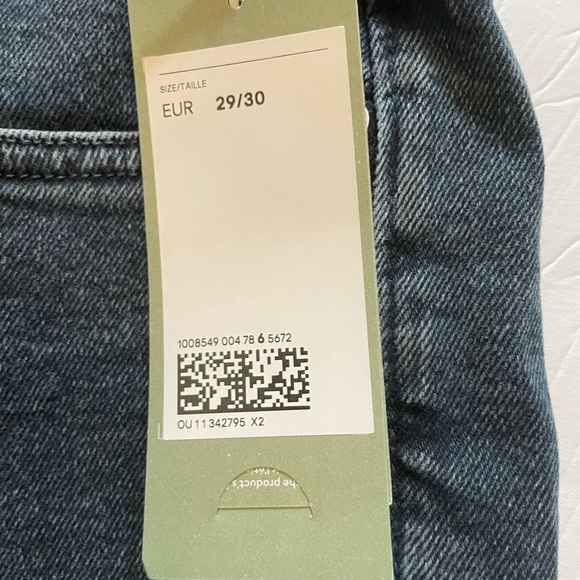 Mens H&M Blue Dark Wash Regular Fit Jeans Size 29x30 - Picture 8 of 9